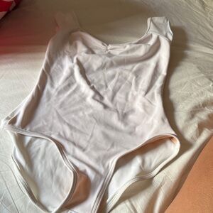 NWOT Yumiko Leotard white S